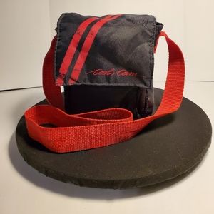 1980's Polaroid Cool Cam Travel Bag (RED / BLACK)